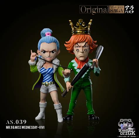 Yz Studio - One Piece Alabasta Chapter 039 Mr.9 & Miss.Wednesday Weiwei