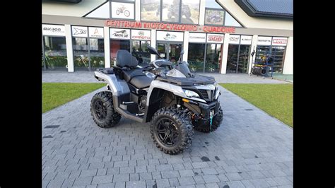 Quad Cf Moto Eps Grey Youtube