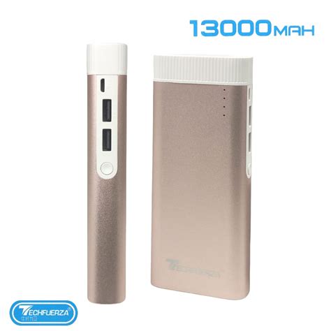 Techfuerza Power Bank Puertos Usb Mah Confia Technology