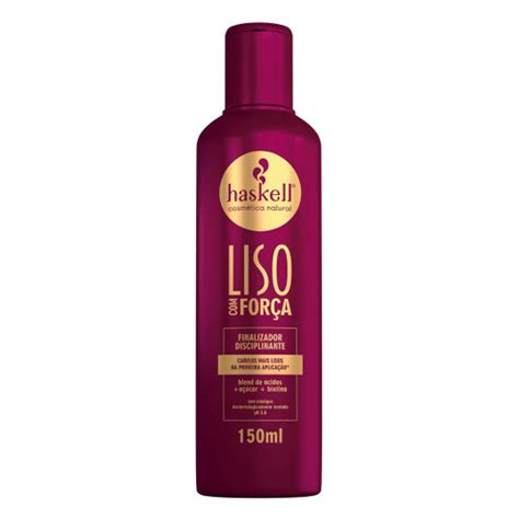 Kit Haskell Liso For A Produtos Ml Liso Natural Em Promo O