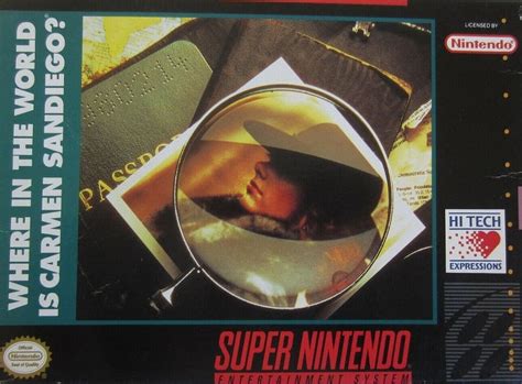 Restored Where in the World is Carmen Sandiego? (Super Nintendo, 2000