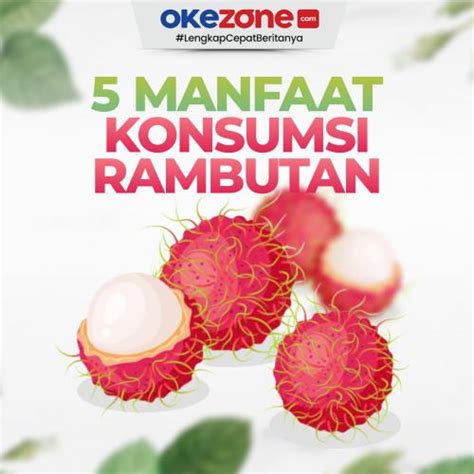 Manfaat Konsumsi Rambutan Foto Okezone Infografis