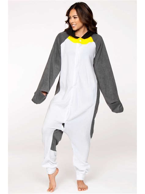 Be Wicked C1802 Penguin Adult Onesie