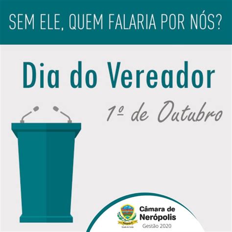 Homenagem ao Dia do Vereador Câmara Municipal de Nerópolis