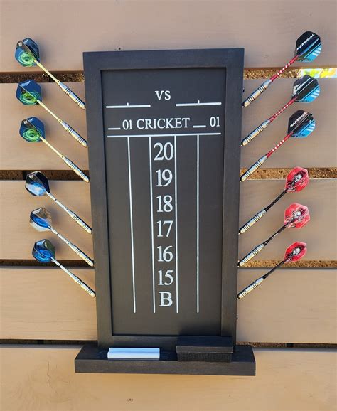dart chalkboard scoreboard  cricket holds  darts chalk eraser