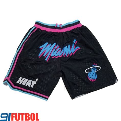 Imitaciones Cortos NBA Miami Heat Negro