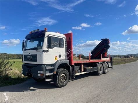 Camion MAN Plateau Standard TGA 26 430 6x4 Gazoil Euro 3 Grue Occasion