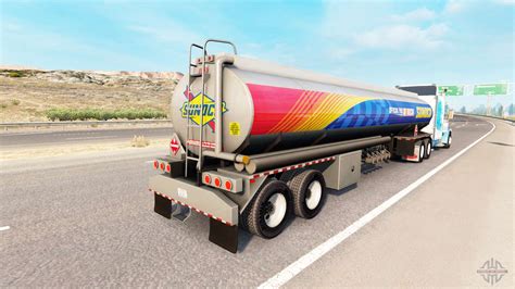 Real Company Tanker Trailers For American Truck Simulator