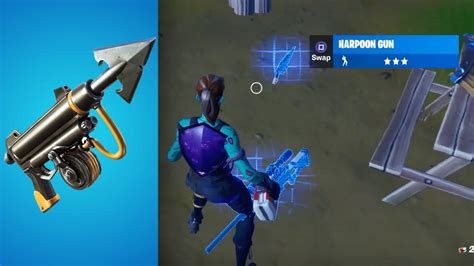 Fortnite Quietly Adds New Harpoon Gun Keengamer