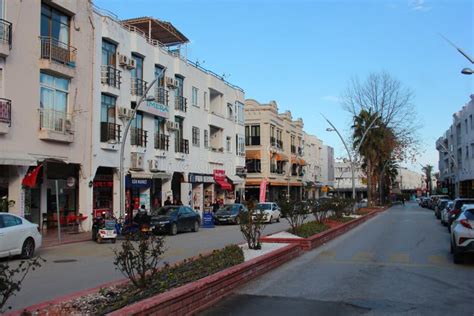 Kemer Turkey February 6 2022 Street View Of Kemer Antalya