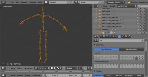 Riy Rigging Deform Bones Messed Up Animation And Rigging Blender