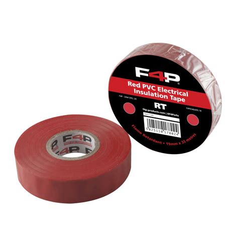 F P Mm X M Pvc Insulation Tape Red Rt Cef