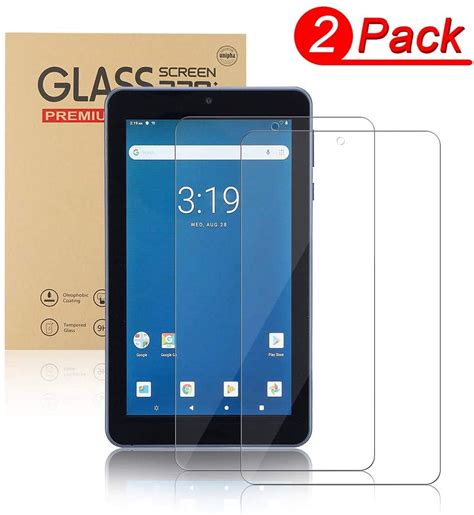 Walmart Onn 7 Inch Screen Protector Mignova Tempered Glass Screen