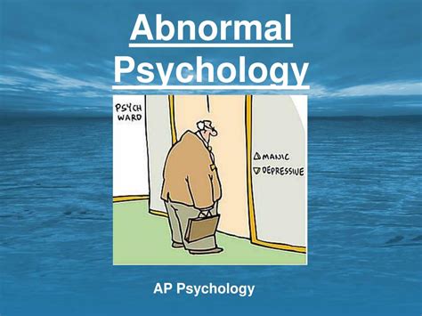 PPT - Abnormal Psychology PowerPoint Presentation, free download - ID ... 
