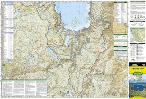 Lake Tahoe Basin Hiking Biking Trail Map | lupon.gov.ph