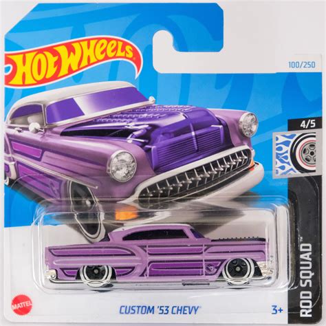 Hot Wheels Caça Ao Tesouro Custom 53 Chevy Rod Squad Etsy