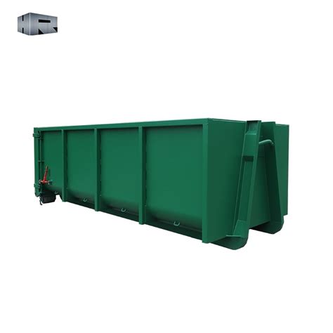 Waste Management Industrial Mobile Steel Hook Lift Bin Waste Hook Bin