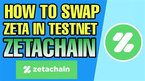 How To Swap Zeta In Zetachain Testnet Tutorial Youtube