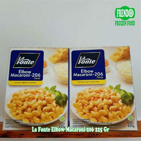 Jual La Fonte Elbow Macaroni Gr Shopee Indonesia