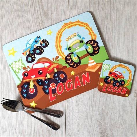 Pin On Placemat Sets Kids Place Setting Personalised T Placemat