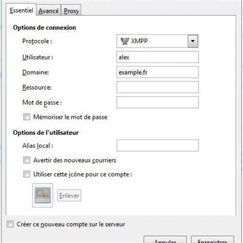 Comment configurer mon logiciel de messagerie instantanée pour accéder