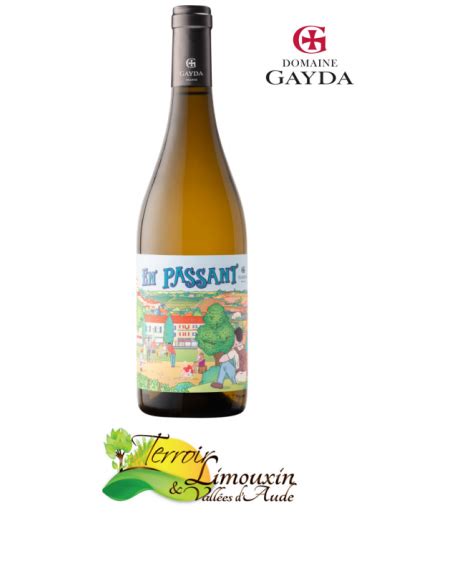 En Passant Vin Blanc Igp Pays D Oc Domaine Gayda Vol