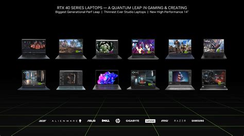 Conoce A Fondo Las Laptops Nvidia Rtx Serie 40 Aventuras Nerd