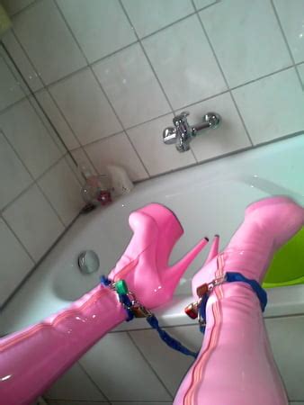 Overknee Boots Pink Latex Stiefel Fetish High Heels Tits Hot Pics XHamster