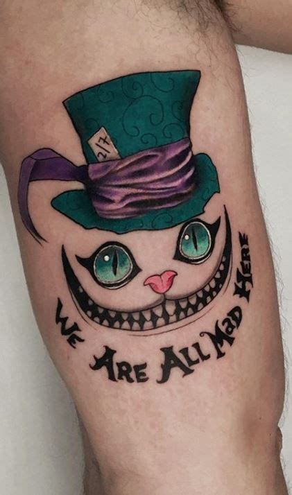 26 cheshire cat tattoos for wonderland in 2021 – Artofit