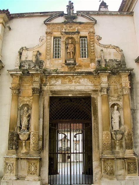 Universidade de Coimbra Porta Férrea Coimbra Portugal Travel memories