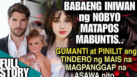 BABAENG INIWAN NG NOBYO MATAPOS MABUNTIS PILIT KINUKULIT ANG TINDERO NG