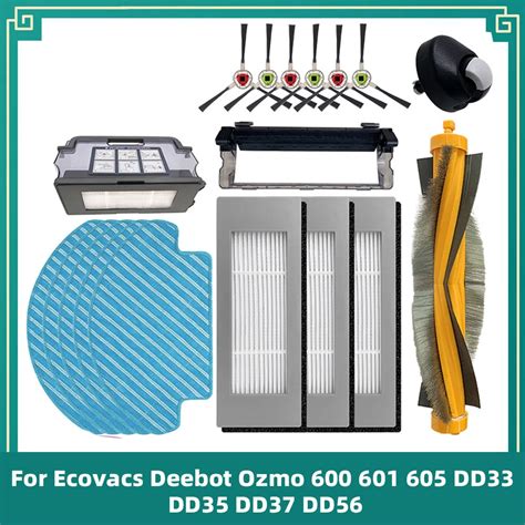 Cepillo Lateral Principal Para Aspiradora Ecovacs Deebot Ozmo