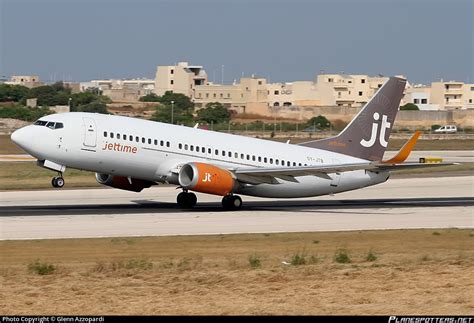 OY JTB Jet Time Boeing 737 3Y0 WL Photo By Glenn Azzopardi ID 194303