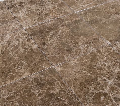 Troya Marble Tile Emperador Brown 18x18x12 Polished