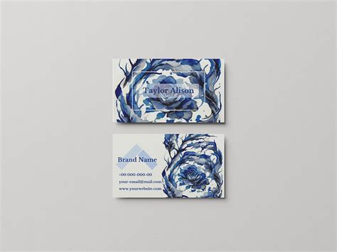 Professional business card templates - Canva templates by Susu on Dribbble