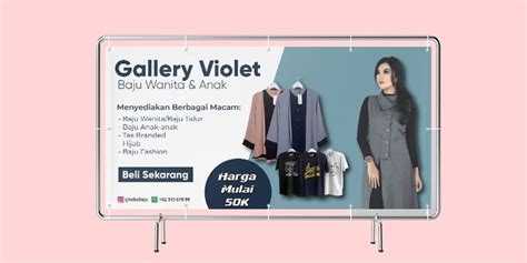 Spanduk Toko Hijab Free Desain Spanduk X Banner Toko Baju Butik The Sexiz Pix