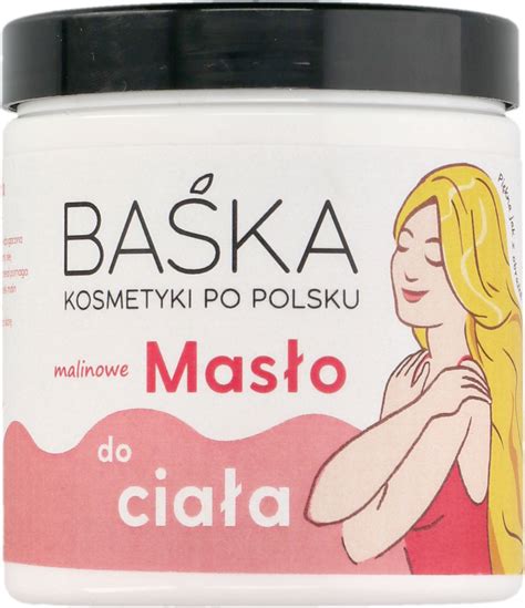 BAŚKA masło do ciała malinowe 250 ml Drogeria Rossmann pl