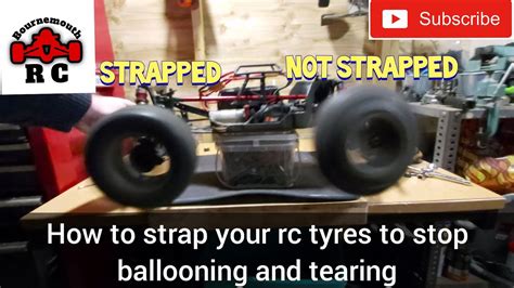 How To Strap Your Rc Tyres To Stop Ballooning Improve Balance And