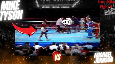 Mike Tyson Vs Michael Johnson Iron Mike Fight 8 YouTube