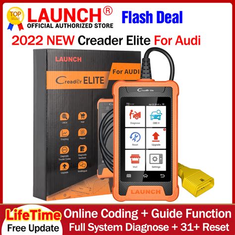 Launch X Creader Elite For Audi Professional Full System Diagnostic