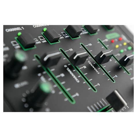 Pronomic DX 50 USB MKII DJ table de mixage à 4 canaux avec Bluetooth