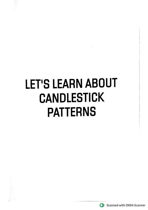 Solution Let S Learn About Candlestick Patterns Studypool