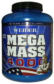 Mega Mass 4000 Vanilla 8.9lb by Weider