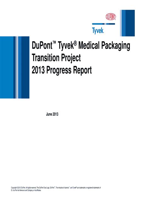 Fillable Online Dupont Tyvek Medical Packaging Fax Email Print Pdffiller