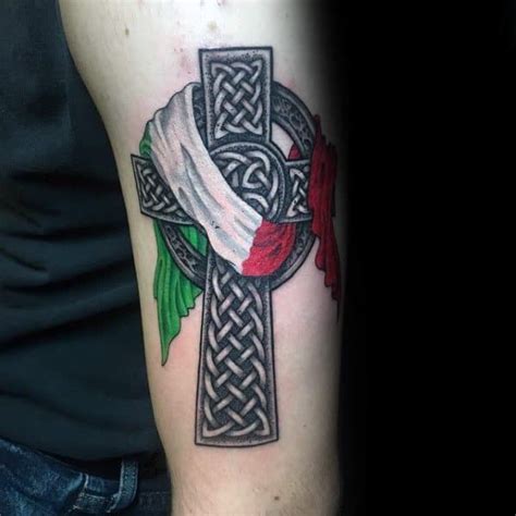 40 Italian Flag Tattoo Ideas For Men - Italy Designs | Italian tattoos, Flag tattoo, Tattoos