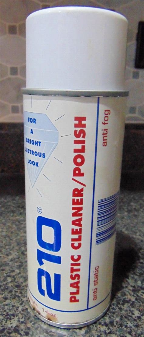 New 14 Ozs Spray Can Of 210 Plastic Cleaner Polish Ebay