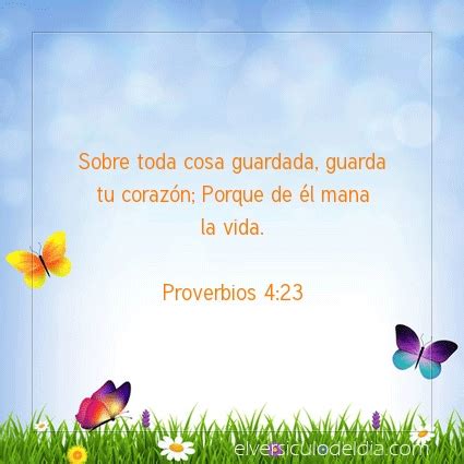 Imagen El Versiculo Del Dia Proverbios 4 23