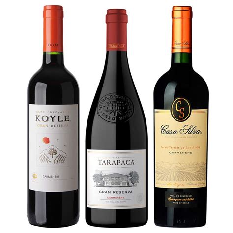 Booz Cl Gran Trio N X Vino Koyle Gran Reserva Carmenere Cc X