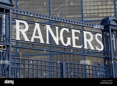 Ibrox Stadium Gates Stock Photos And Ibrox Stadium Gates Stock Images Alamy