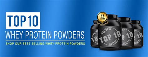 Top 10 Whey Protein Powders | Sporty's Health